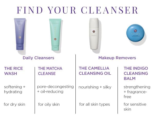 TATCHA The Camellia Cleansing Oil, 2-in-1 Makeup Remover & Face Wash
