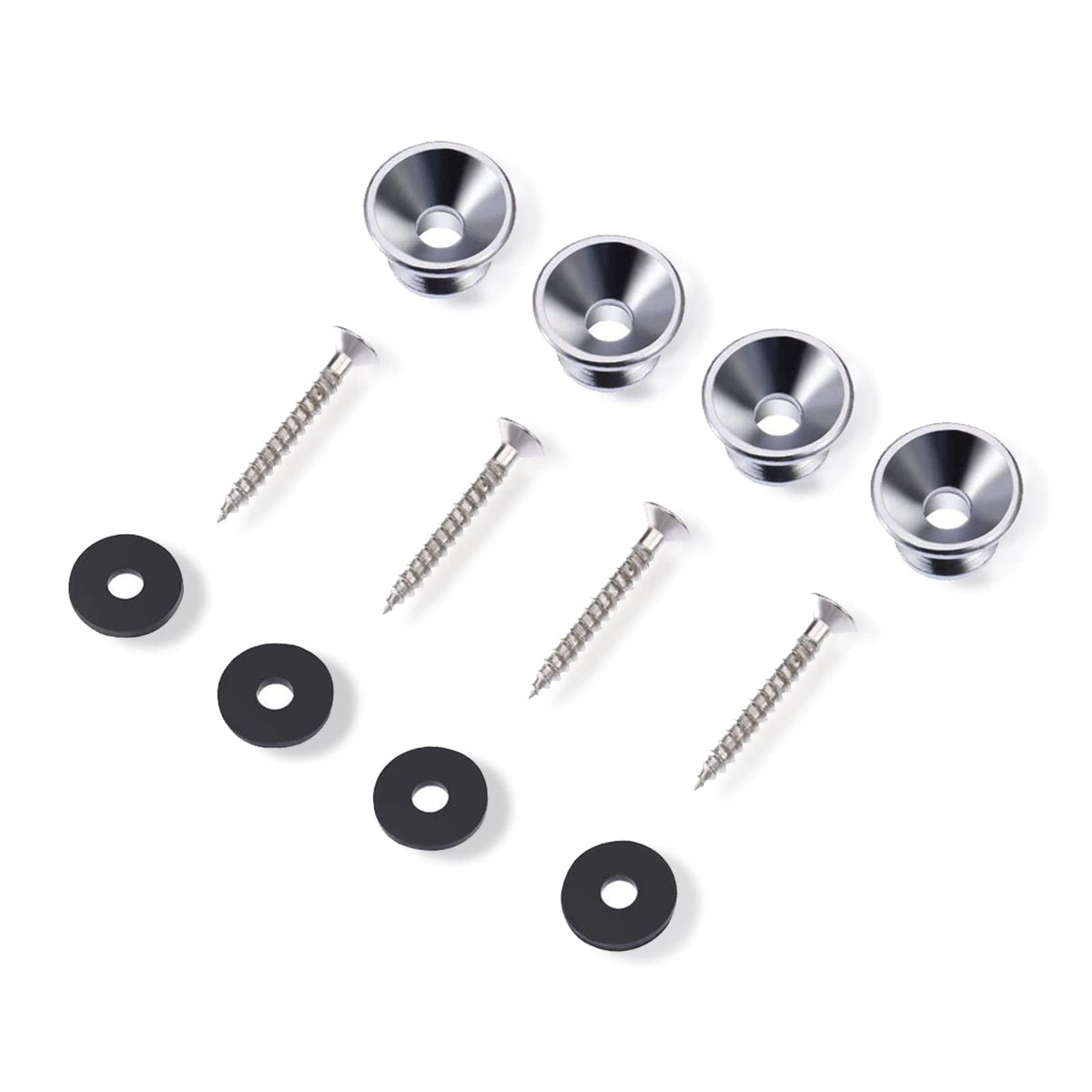 Cheerock 254-Piece Guitar Screw Kit 9 Types for Bridge Pickup and Pickguard