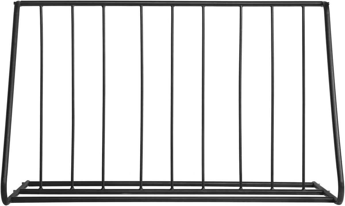MyGift Large Metal Double-Sided Grid Bike Rack Stand, Freestanding Bicycle Storage Holder for Garage or Outdoor Parking with 6-Bicycle Capacity