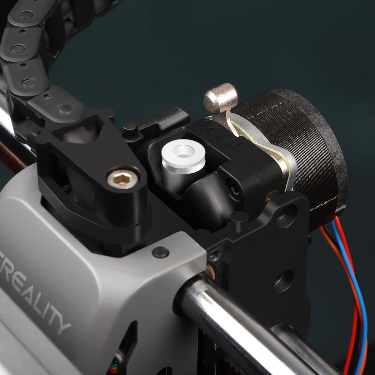 Creality K1 Max/K1/K1C/K1 SE Upgrade Direct Drive Extruder, Dual Gear Feeding Extrusion Kit, Without Stepper Motor, Support 1.75mm Filament for 3D Printers Ender 3 V3, Ender 3 V3 Plus