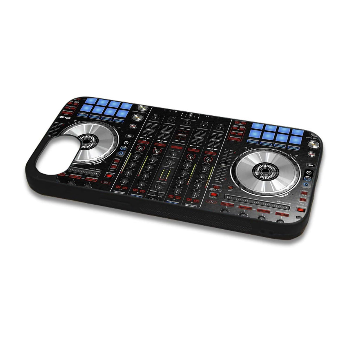 BWOOLL Designed for iPhone 17e Case & iPhone 16e Case, Slim Anti-Scratch Shockproof Drop Rubber Protective Phone Cover for Apple iPhone 17e & iPhone 16e 6.1", DJ Mixer Deck Controller