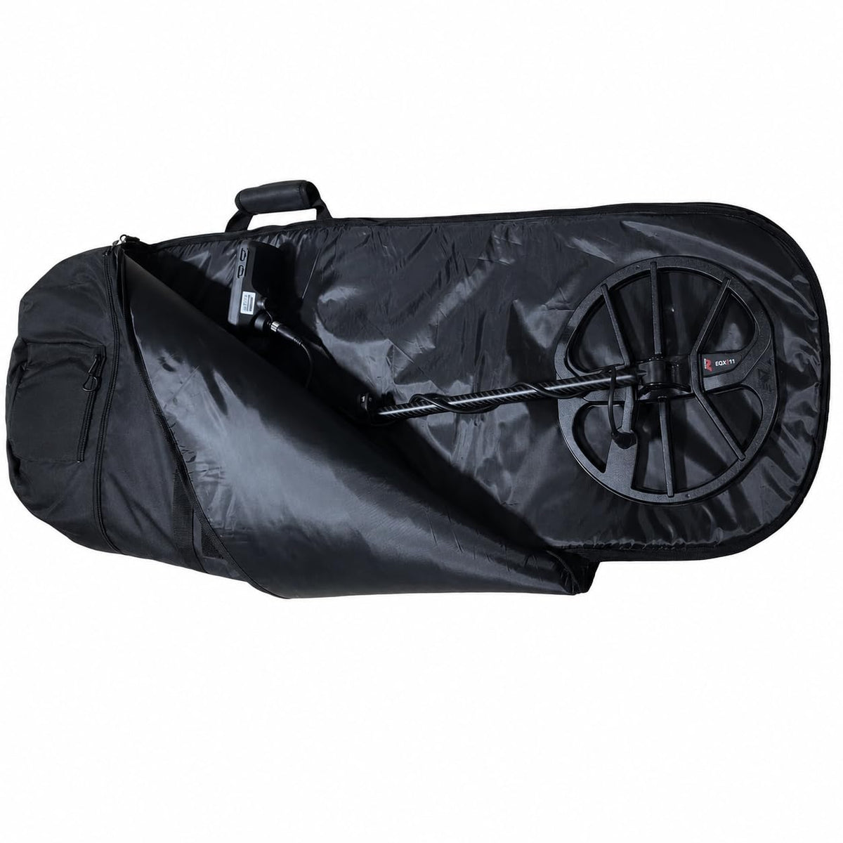 Padded 53" Heavy Duty XL 3 Zipper Bag for Metal Detector Carry and Travel