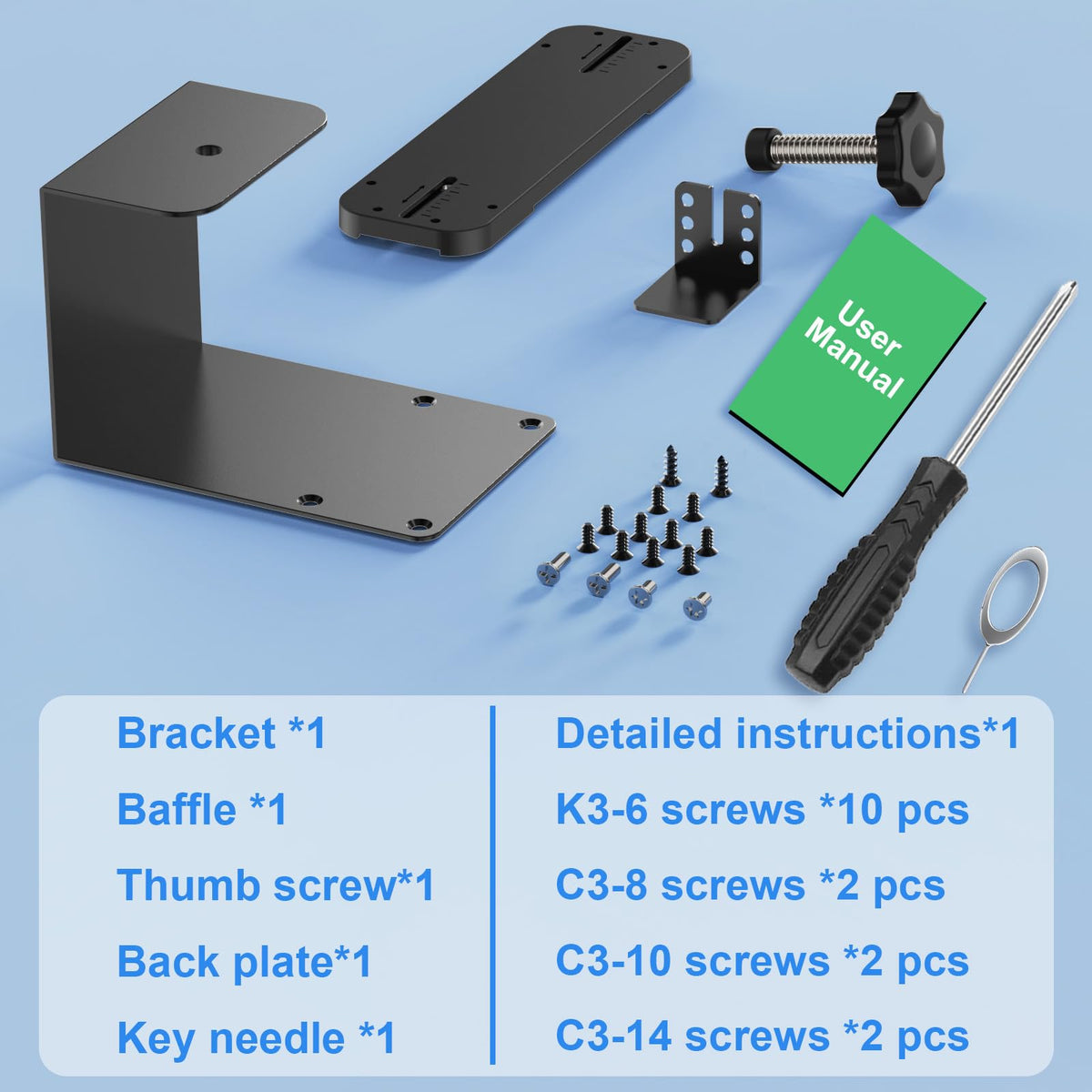 Anti-Theft Doorbell Mount No Drill Compatible with Orbitell/Reolink Video Doorbell, Adjustable Mounting Bracket Holder Accessories for Apartment Rentals, Enhanced Protection Doorbell Mount Bracket