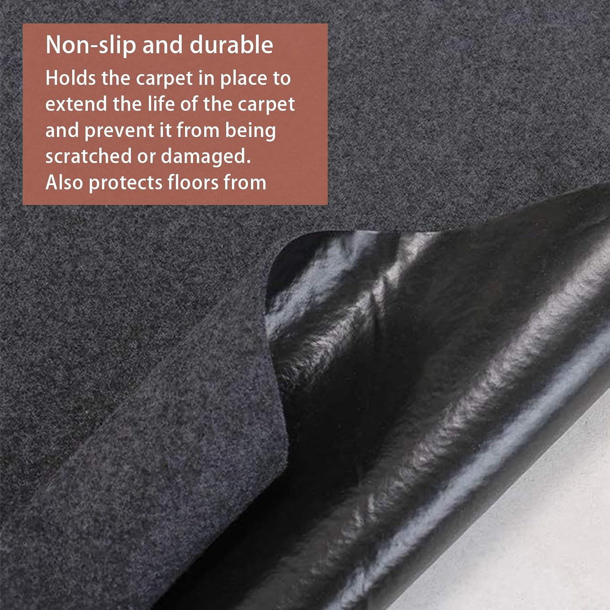 Garage Mats Oversize Garage Floor Paking Mats for Under Car, 7.4 x 8.4 Ft Non-Slip Gray Garage Flooring Carpets, Absorbent Oil Garage Parking Mat, Waterproof Mats