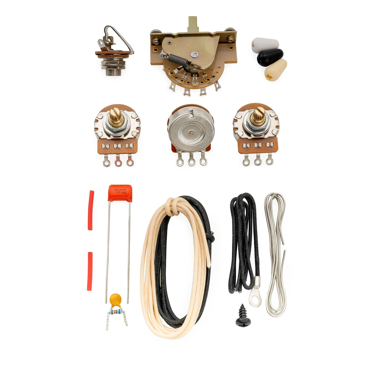 Musiclily Pro Electric Guitar DIY Wiring Kit Upgrade for American ST HH