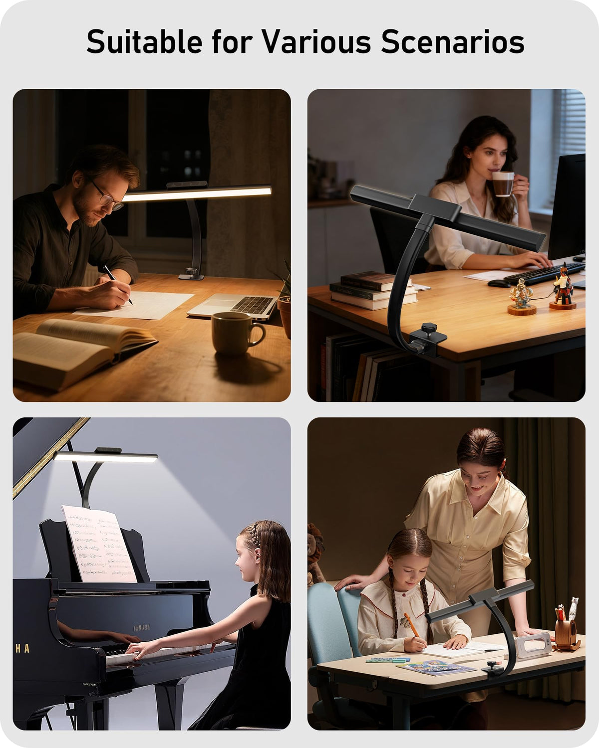 Glendan Adjustable LED Piano Music Light