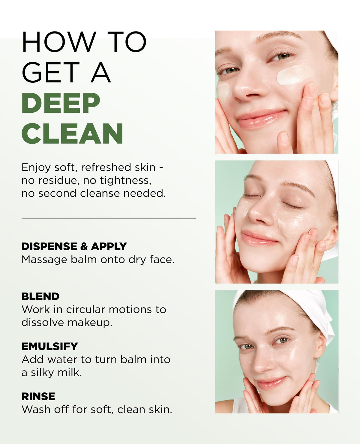 EITHER& PAPHA One-Shot Cleansing Balm, Makeup Remover, Oil Cleanser