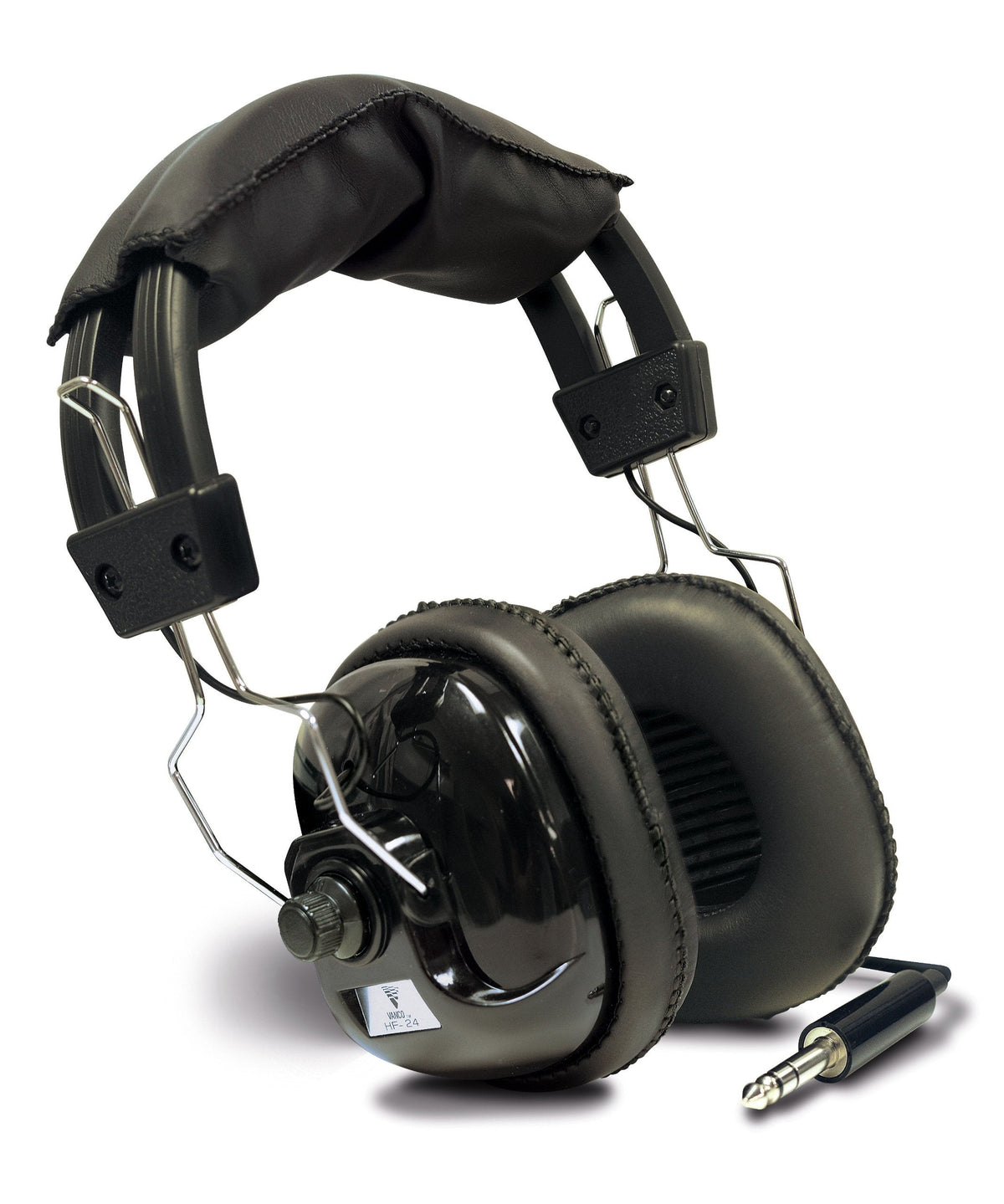 Teknetics HEADT Metal Detector Headphones – Designed for Teknetics detectors, comfortable leatherette earpads, adjustable volume controls, long cable, and compatible with Bounty Hunter models.