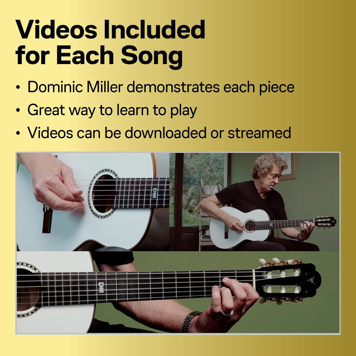 The Beatles Arranged for Solo Guitar by Dominic Miller Songbook | Guitar Tab Sheet Music Book for Students Teachers and Fans | Acoustic Electric Classical Guitar Reinterpreted Repertoire