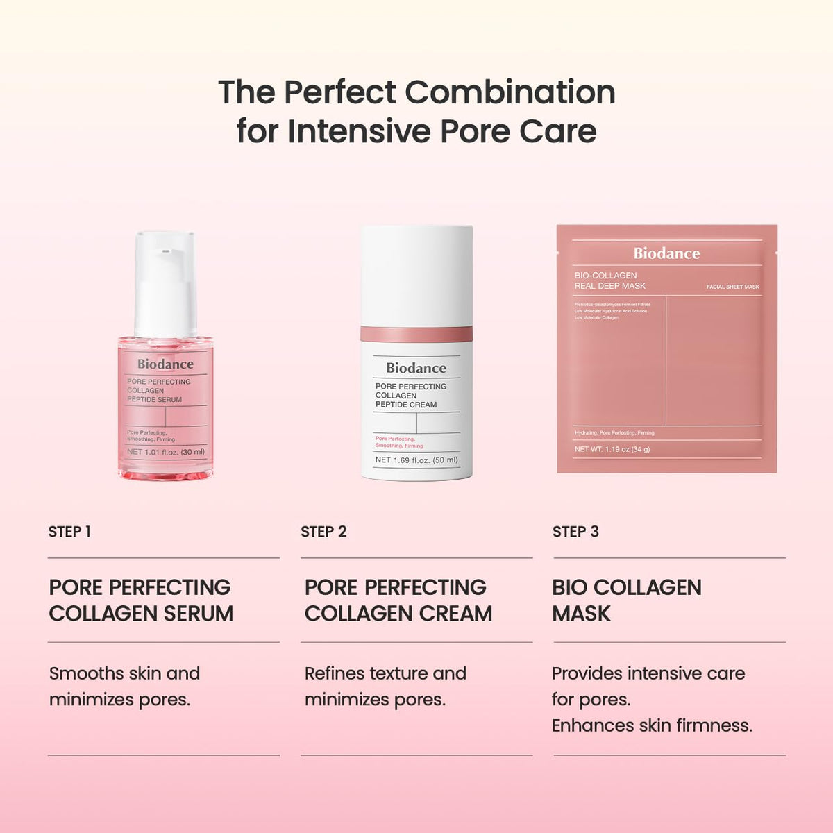 BIODANCE Pore Perfecting Collagen Peptide Cream, Hydrating, Plumping, Pore Care, Firming Facial Moisturizer, Korean Skin Care, Self Care Gifts for Women | 1.69 fl. oz. - thewildfolk BIODANCE Pore Perfecting Collagen Peptide Cream, Hydrating, Plumping, Pore Care, Firming Facial Moisturizer, Korean Skin Care, Self Care Gifts for Women | 1.69 fl. oz.