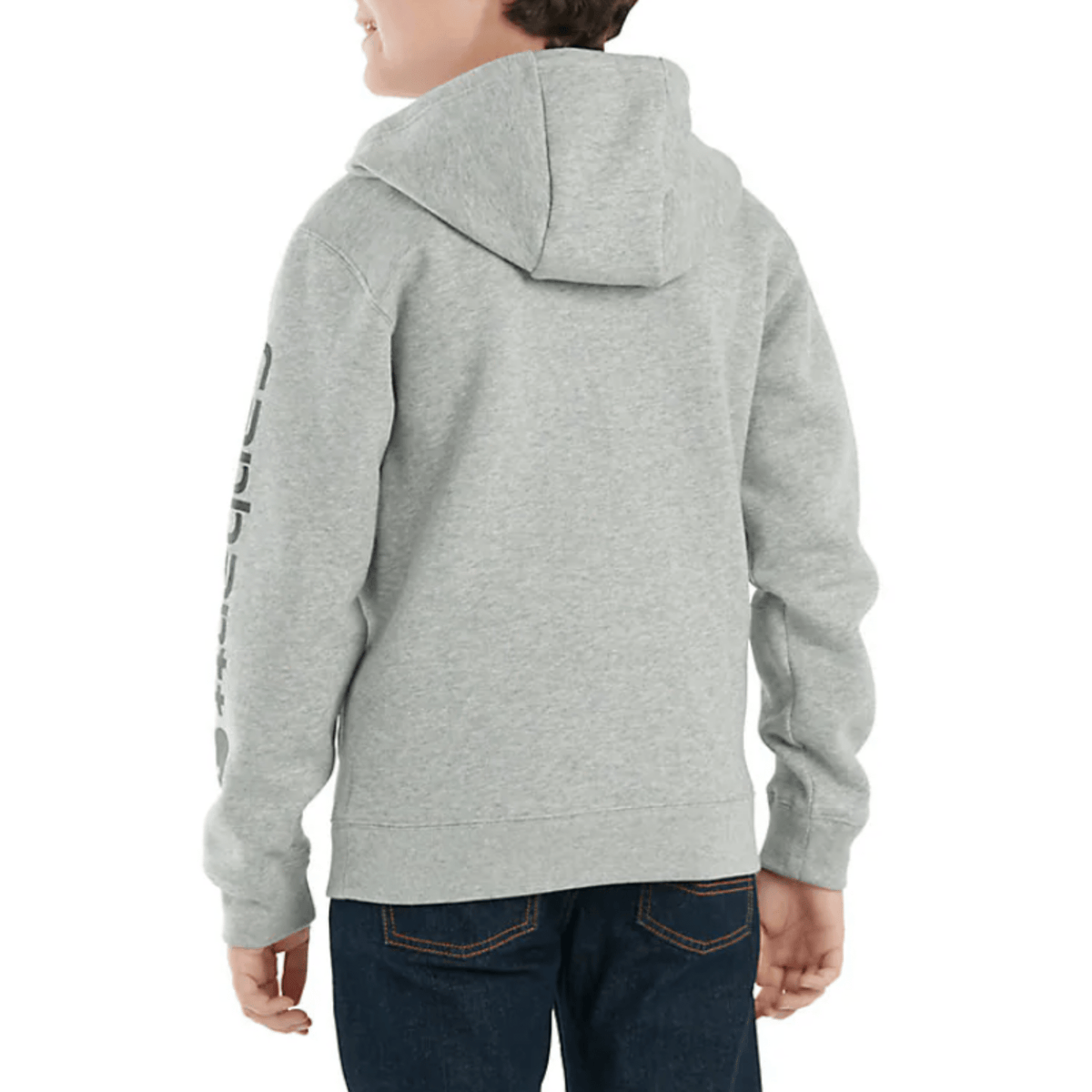 Carhartt Boys' Long Sleeve Graphic Sweatshirt - Heather Grey 4-7