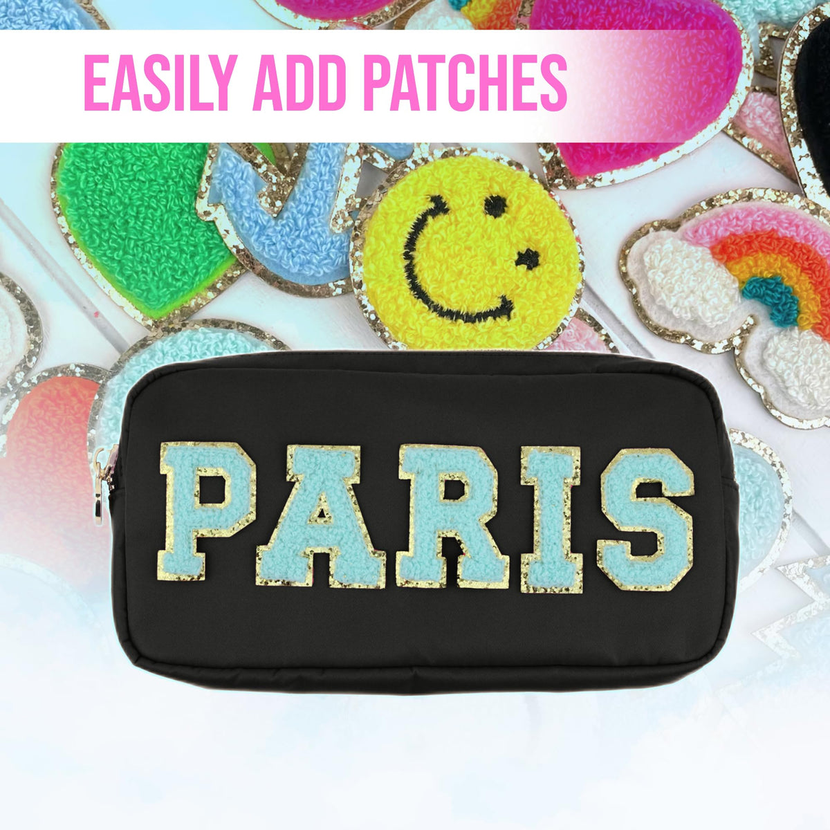 DANCOUR Small Makeup Bag For Purse - Makeup Bag Small Cosmetic Bag For Purse - Mini Pouch Travel Makeup Bag Zipper Pouches Makeup Pouch Mini Organizer For Women and Girls (Black) - thewildfolk DANCOUR Small Makeup Bag For Purse - Makeup Bag Small Cosmetic Bag For Purse - Mini Pouch Travel Makeup Bag Zipper Pouches Makeup Pouch Mini Organizer For Women and Girls (Black)