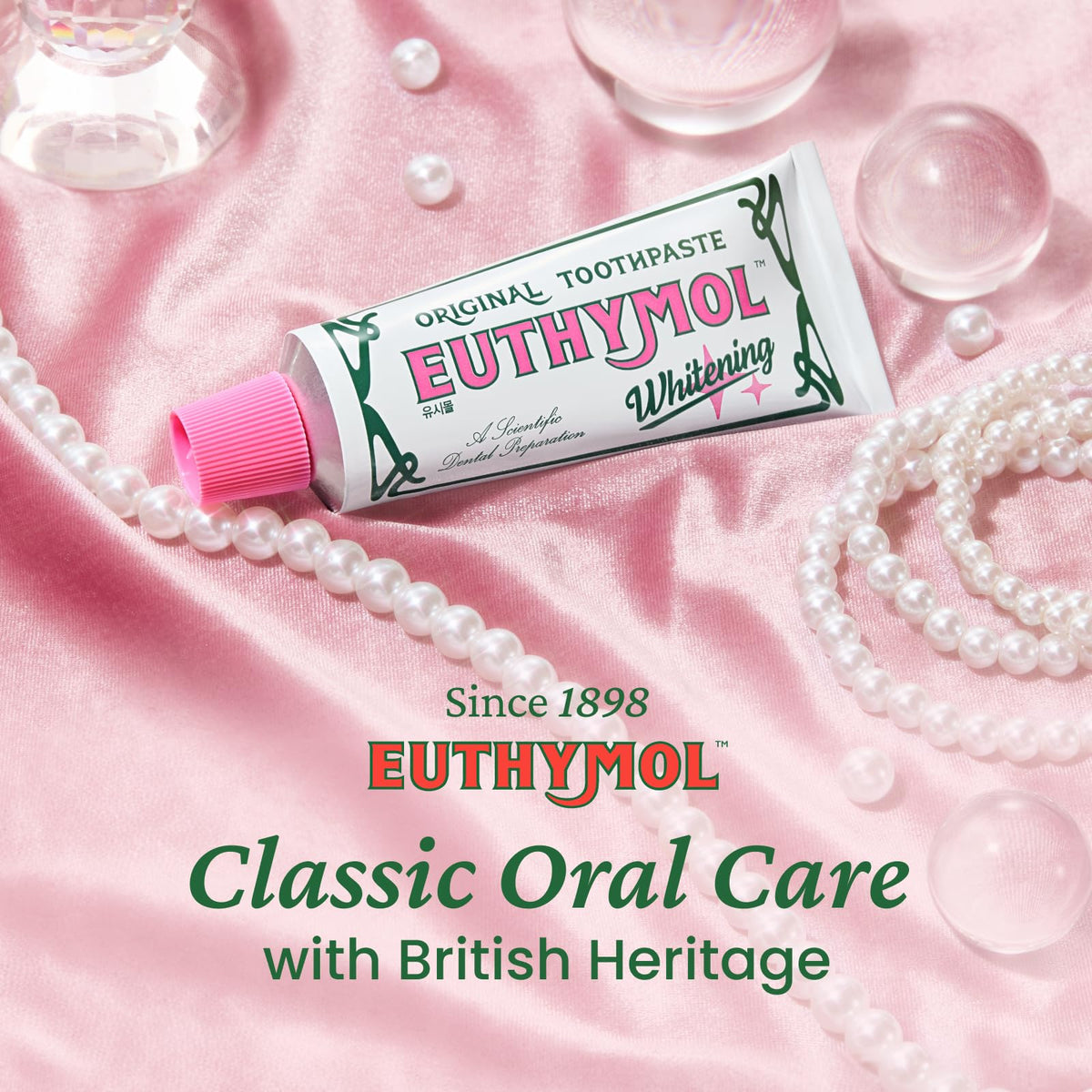 EUTHYMOL Whitening Toothpaste, Stain Removal in 2 Weeks | 3.7 fl oz - thewildfolk EUTHYMOL Whitening Toothpaste, Stain Removal in 2 Weeks | 3.7 fl oz