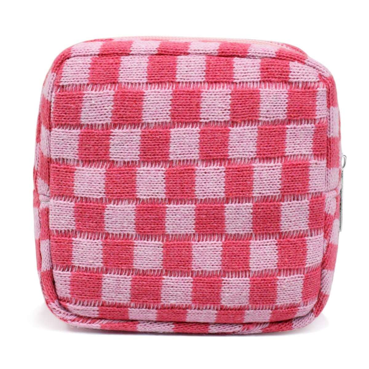 FFpaw Small Pink Makeup Bag for Purse, Mini Checkered Cosmetic Bag Zipper Cute Make Up Pouch Travel Toiletry Case Quilted Aesthetic Accessories Makeup Storage Bag Organizer for Women Girls - thewildfolk FFpaw Small Pink Makeup Bag for Purse, Mini Checkered Cosmetic Bag Zipper Cute Make Up Pouch Travel Toiletry Case Quilted Aesthetic Accessories Makeup Storage Bag Organizer for Women Girls