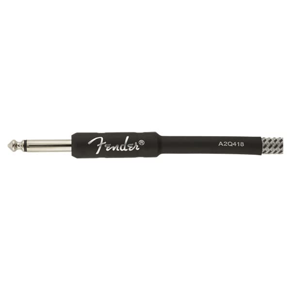 Fender Professional Series Tweed Instrument Cable, Guitar Cable, Guitar Accessories, Straight/Straight, Gray, 15ft