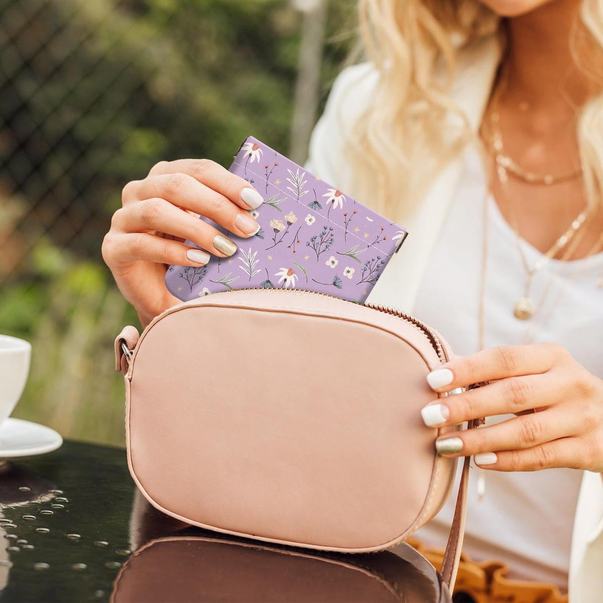 2Pcs PU Leather Small Squeeze Coin Purse Pouch Mini coin Bag Unique And Cute Wallet Cosmetic Bags Change Bag For Women Girls Men White And Purple Floral - thewildfolk 2Pcs PU Leather Small Squeeze Coin Purse Pouch Mini coin Bag Unique And Cute Wallet Cosmetic Bags Change Bag For Women Girls Men White And Purple Floral