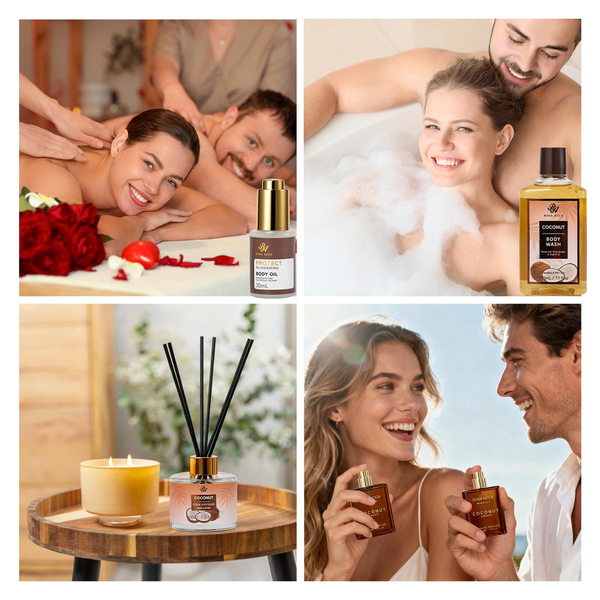 35 Pcs Coconut Vanilla Spa Gift Basket for Women & Men, Face Skin Care Set - thewildfolk 35 Pcs Coconut Vanilla Spa Gift Basket for Women & Men, Face Skin Care Set