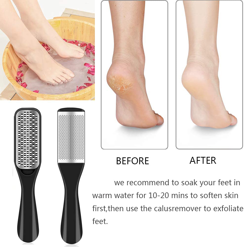 36 in 1 Professional Pedicure Kit, Foot File, Foot Rasp and Callus Remover - thewildfolk 36 in 1 Professional Pedicure Kit, Foot File, Foot Rasp and Callus Remover