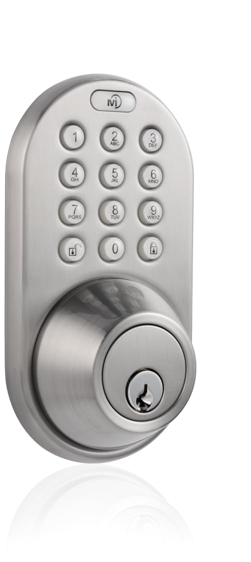 Morning Industry HF-01SN Keypad Deadbolt, Satin Nickel