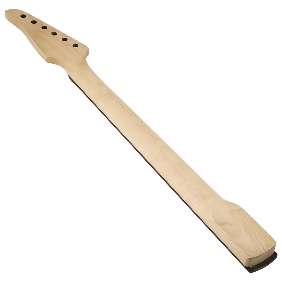 Domofa Electric Guitar Neck for ST Style Guitar 22 Fret 25.5 Inch Maple Rosewood Fingerboard Replacement Parts Bolt on