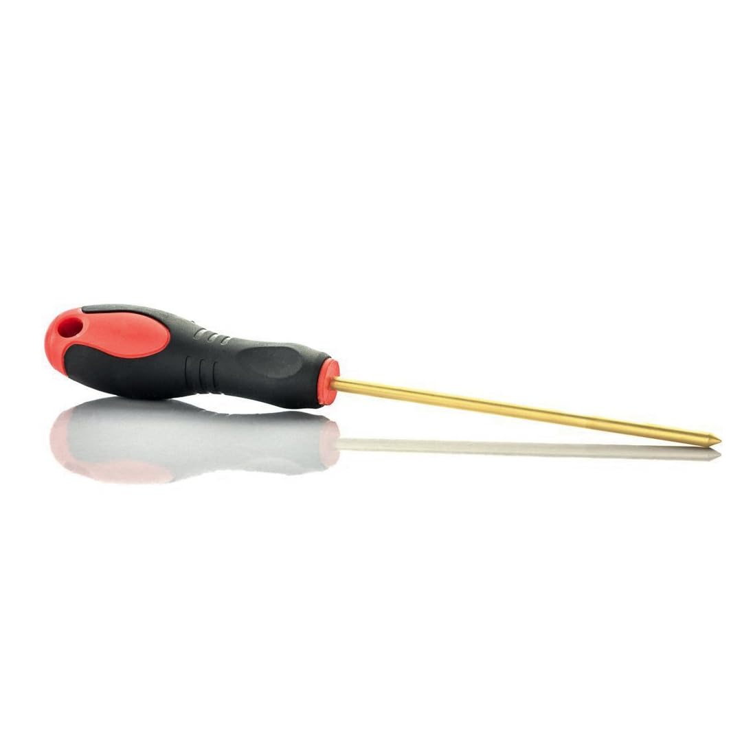SE 9.25 Inch Non-Marring Brass Metal Detecting Probe for Gold Prospecting and Coin Collecting