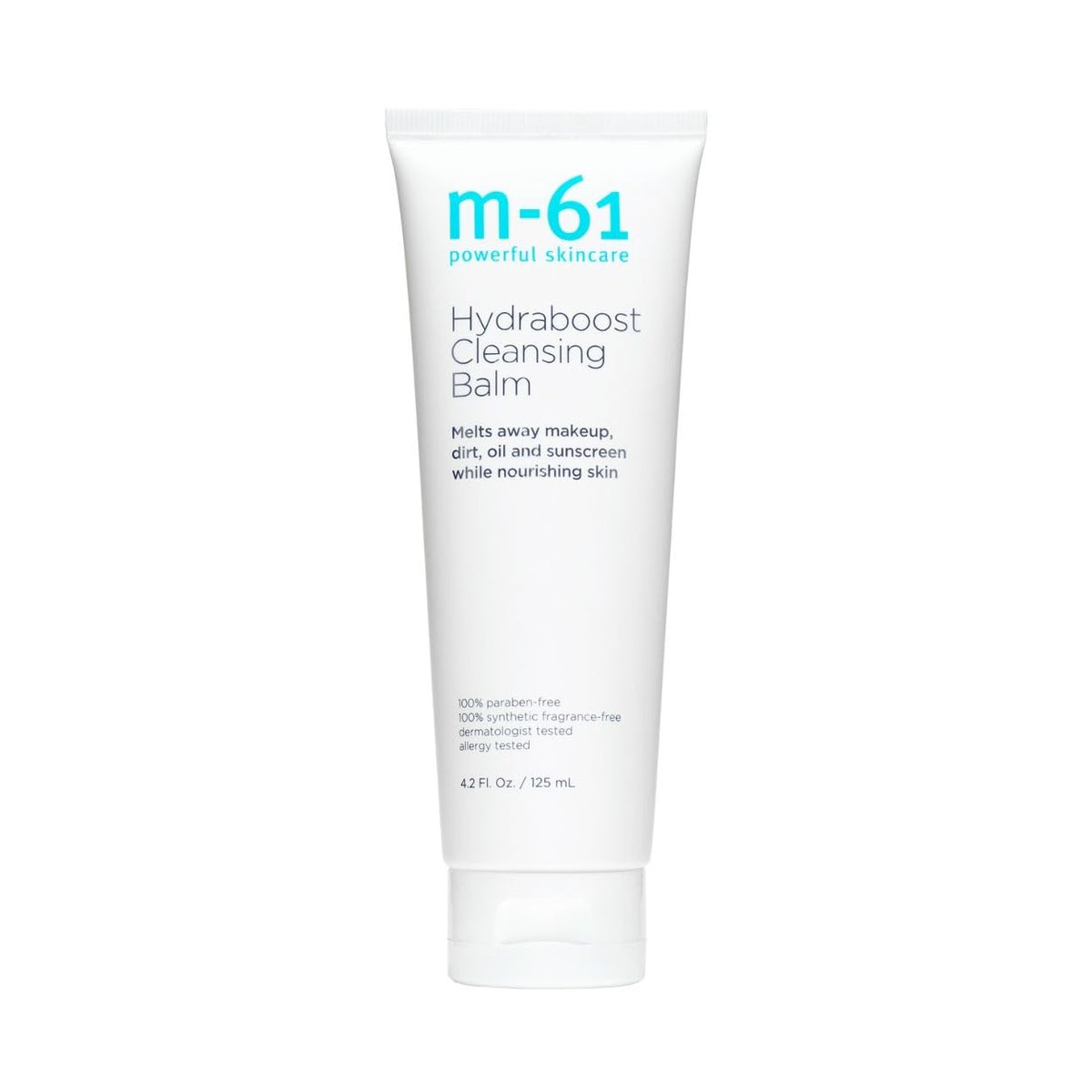 m-61 Hydraboost Cleansing Balm | Makeup Removing Cleanser Balm Melts Away Dirt, Oil, and Sunscreen | Fragrance Free | Derm & Allergy Tested | Made in USA | 4.2 Fl Oz