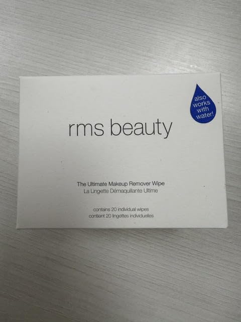 RMS Beauty Makeup Remover Wipes - Coconut Oil Towelettes, 30 ct