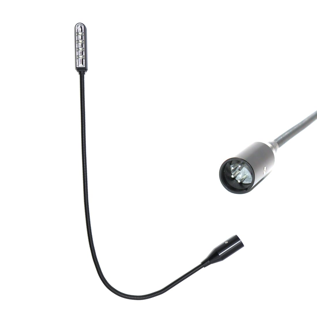 PALPEAL 22 inch LED Mixer gooseneck lamp for Light Control Equipment,DJ Mixer gooseneck Light for Yamaha BEHRINGER, Flexible gooseneck,XLR 4 Pin Port