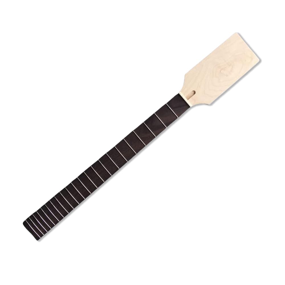 12 string Guitar Neck Maple 22Fret 25.5inch Rosewood Fretboard Big Paddle Electric Guitar Neck Replacement