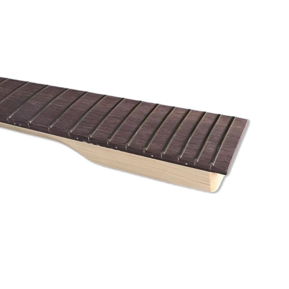 12 string Guitar Neck Maple 22Fret 25.5inch Rosewood Fretboard Big Paddle Electric Guitar Neck Replacement