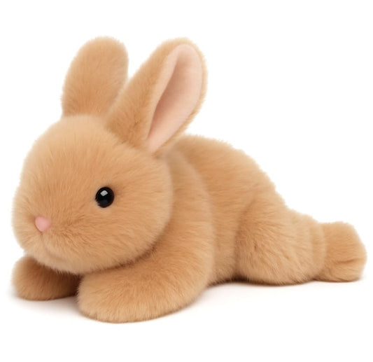 Mushymallow Adorable Brown Bunny Stuffed Animal Birthday Gifts for Kids