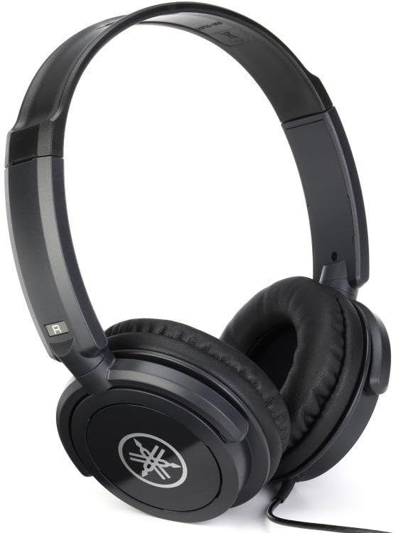 Yamaha HPH-100B Black Closed Back Headphones