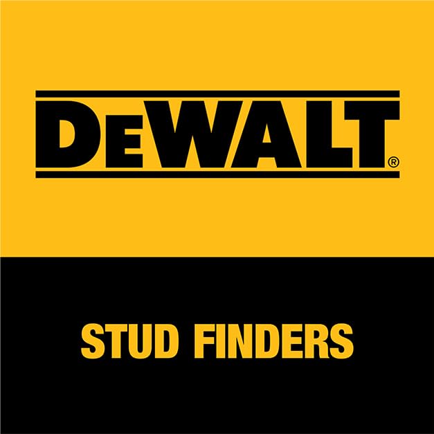 DEWALT Stud Finder, 3/4”, Locate Framing Studs Efficiently with LED Arrows, Ideal for Wood and Metal, AAA Batteries Included (DW0100)