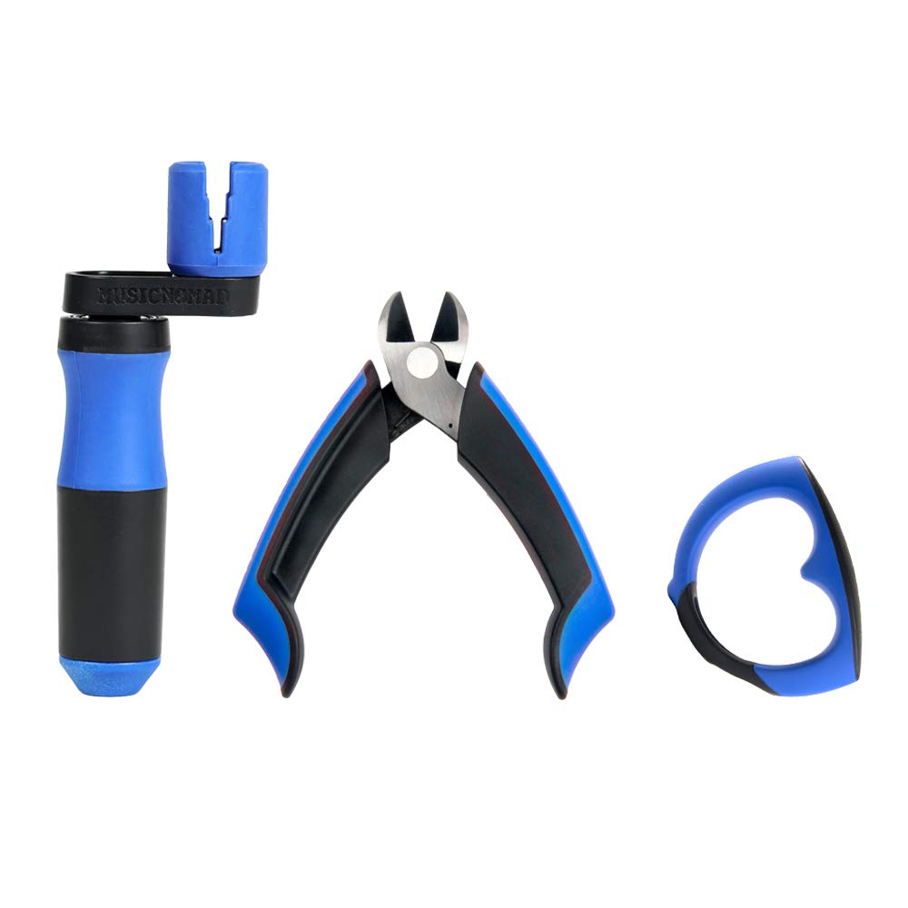 MusicNomad GRIP Guitar String Winder, Cutter, Puller & 10mm Wrench (MN295)