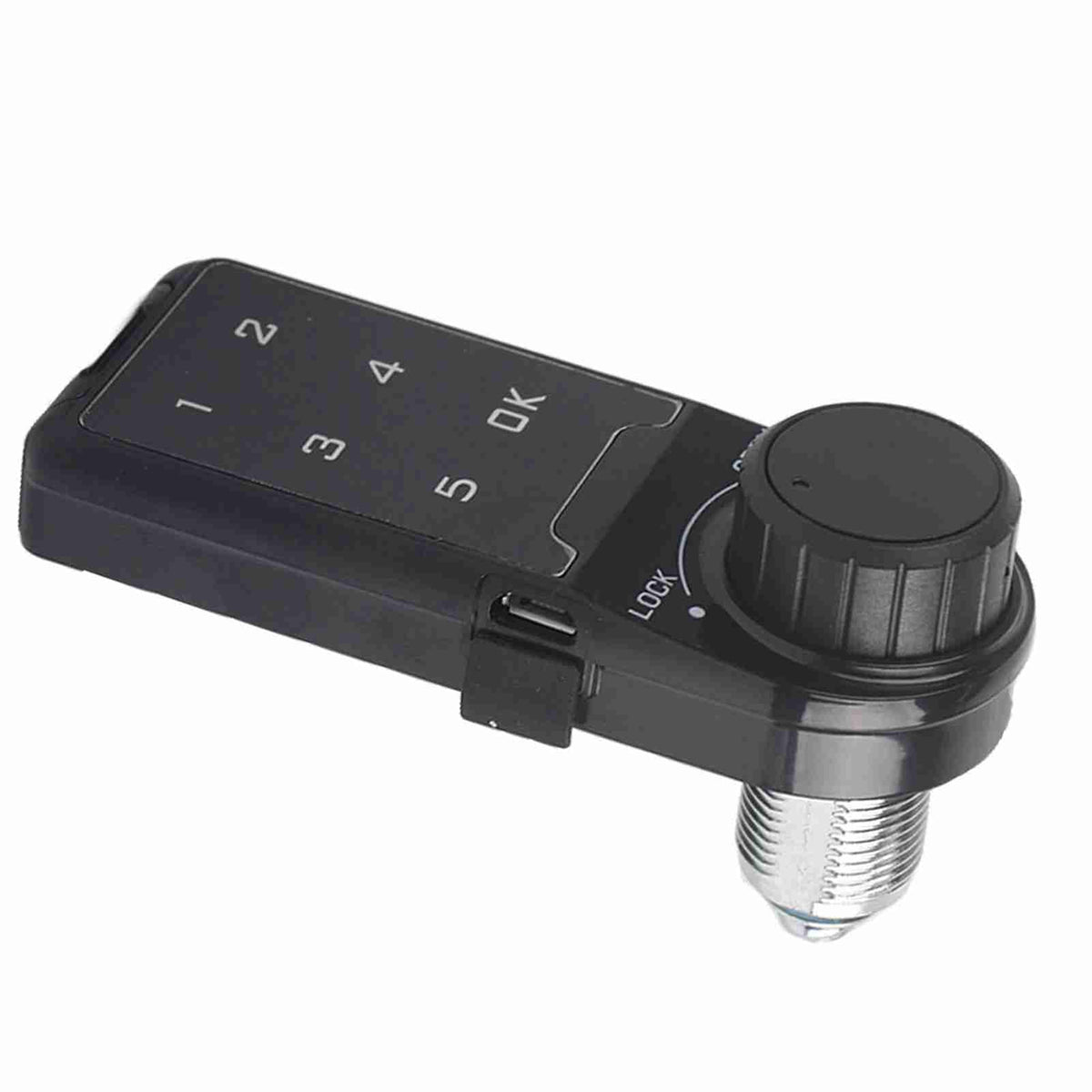 Rcniso Smart Deadbolt Lock, ABS Touch Keypad Lock Short Appearance Wide Application for Agent (Installation Size L=30)