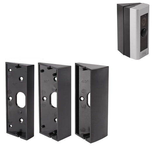 Doorbell Bracket for Ring Video Doorbell Pro, Angle Wedge (20/30/40 Degree) Mount Kit