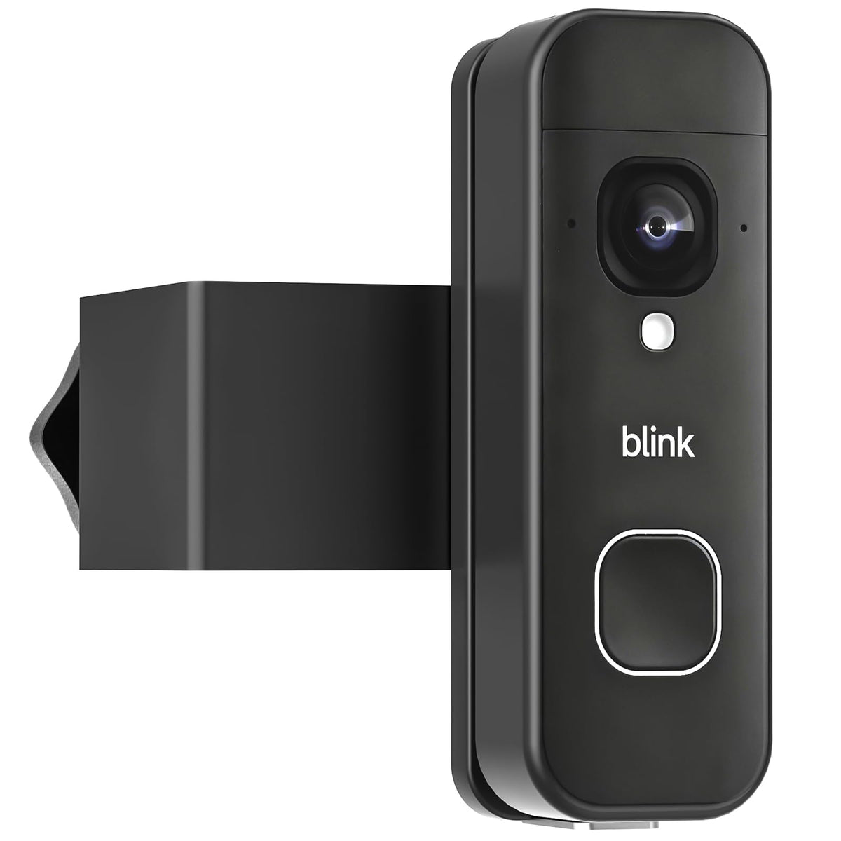 Anti-Theft Doorbell Mount for Blink Battery Doorbell 2K+, Blink Video Doorbell 1st & 2nd, Adjustable Mounting Bracket Holder Accessories, No Drill Door Bell Mount for Rentals, Apartment Door Security