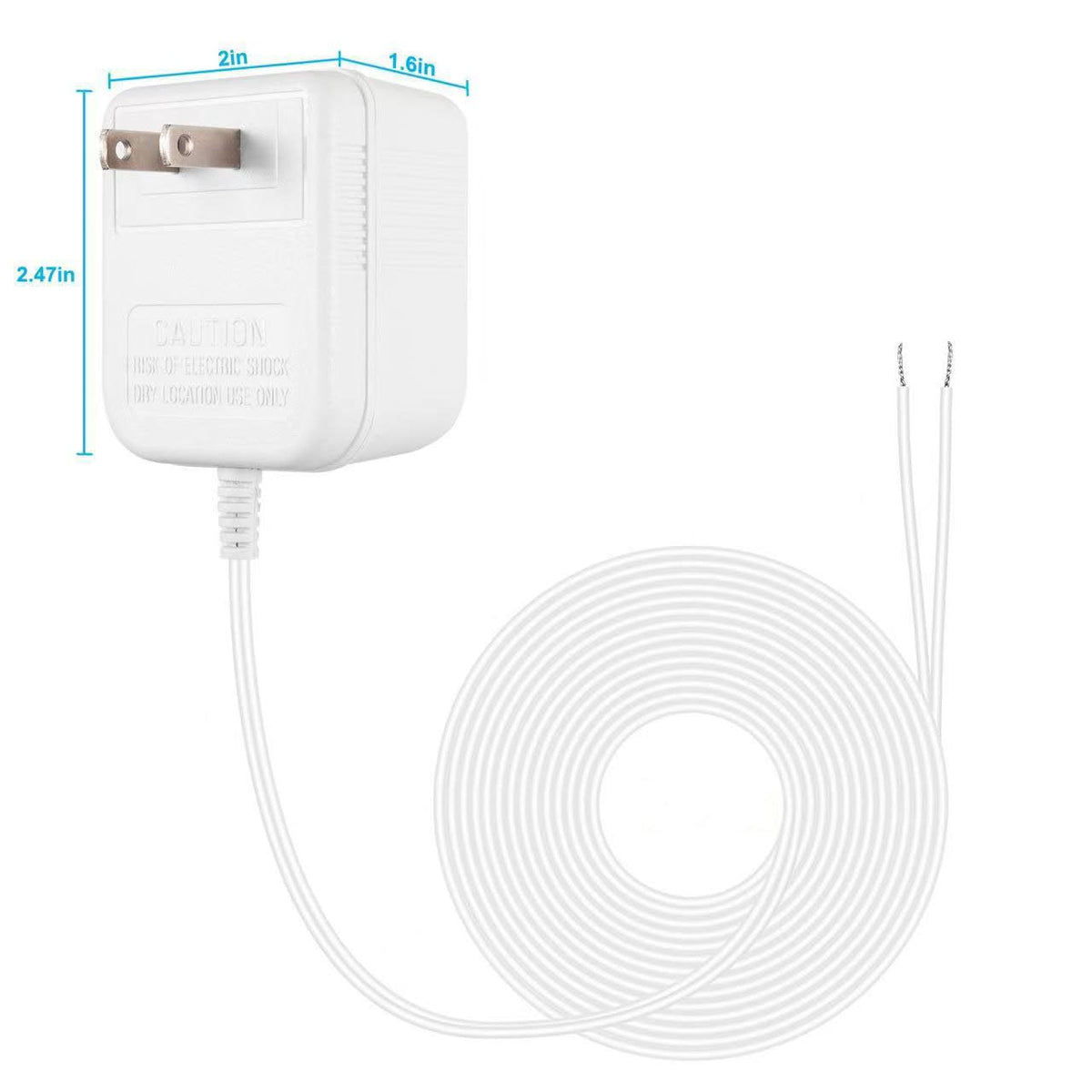 UPMMUD AC-AC 24V Video Doorbell Power Supply Transformer