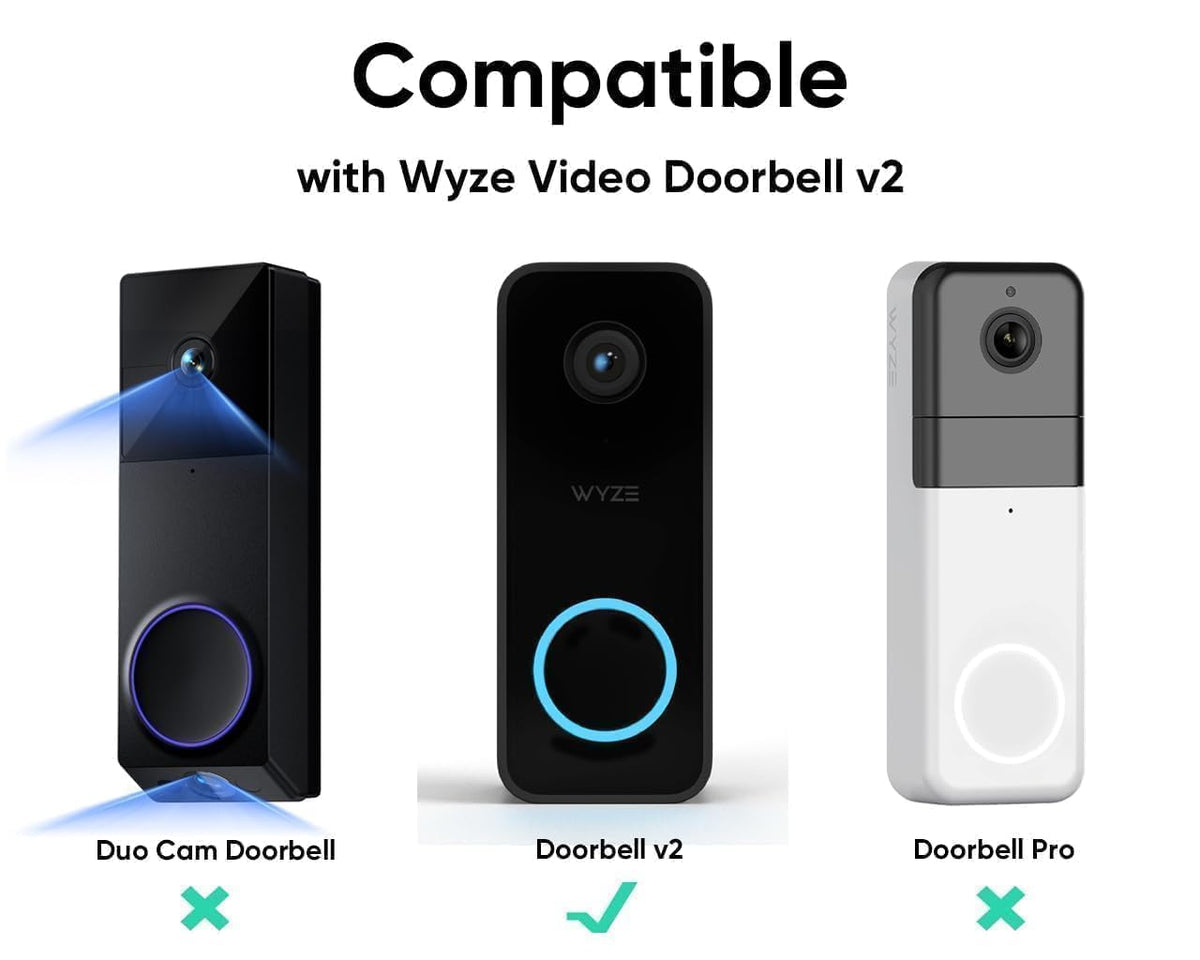 Wyze Lifestyle Video Doorbell v2 Replacement Wedge Kit