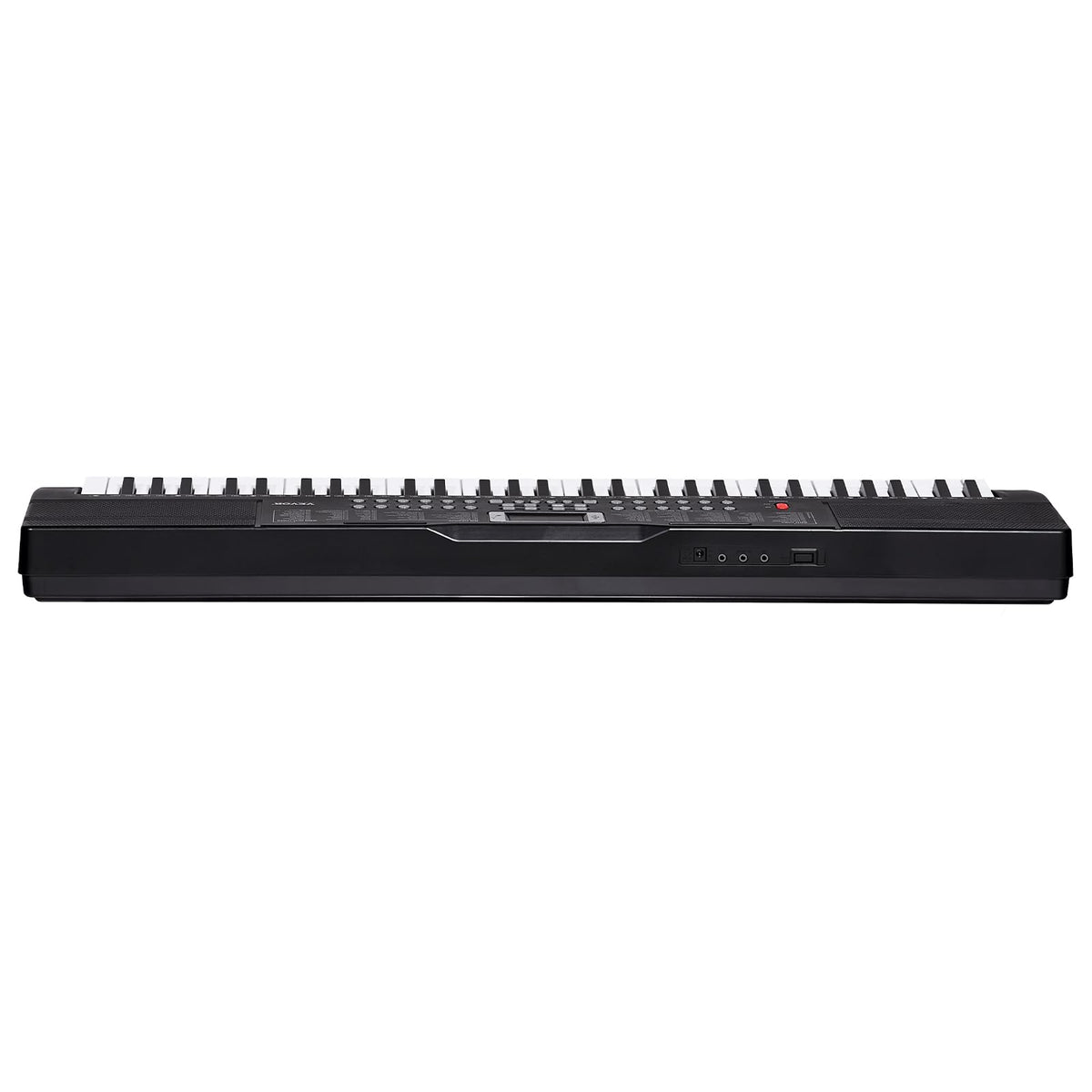 VEVOR 61 Key Digital Keyboard Piano, 200 Tones 200 Rhythms, Electric Portable Piano Keyboard Kit with 60 Demo Songs Built-In Dual Speakers Headphones, Piano Stickers for Beginners Learning