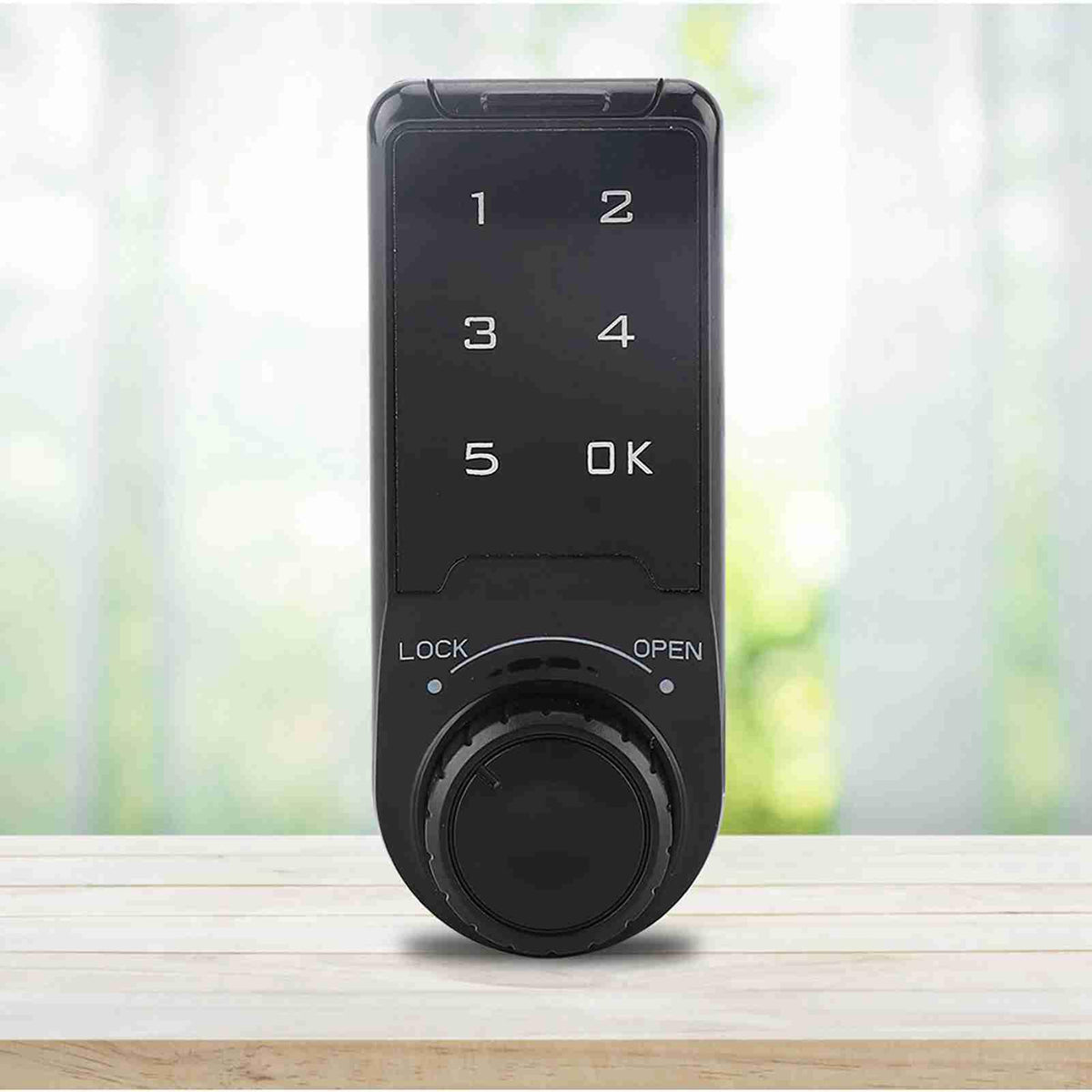 Rcniso Smart Deadbolt Lock, ABS Touch Keypad Lock Short Appearance Wide Application for Agent (Installation Size L=30)