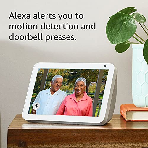 Like-New Blink Video Doorbell — Two-way audio, HD video, long-lasting battery life, wired or wire-free install, motion detection, chime app alerts, Works with Alexa (Black)