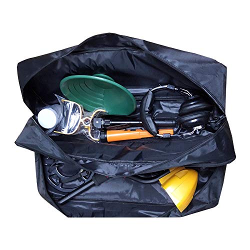 Super detesir Metal Detector Carry Bag Portable Waterproof Canvas Storage Bag Double-layer Organizer Backpack for metal Detecting
