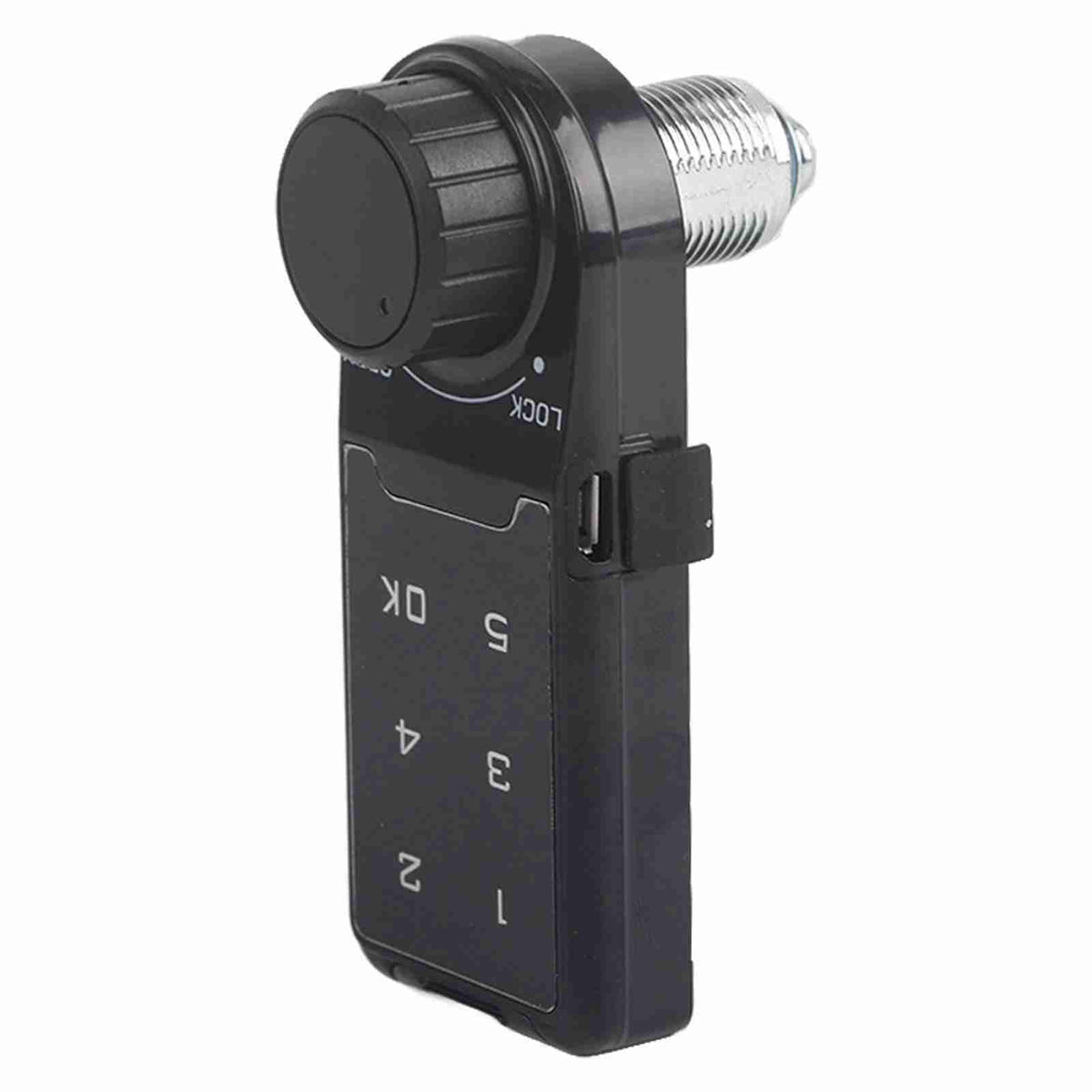 Rcniso Smart Deadbolt Lock, ABS Touch Keypad Lock Short Appearance Wide Application for Agent (Installation Size L=30)