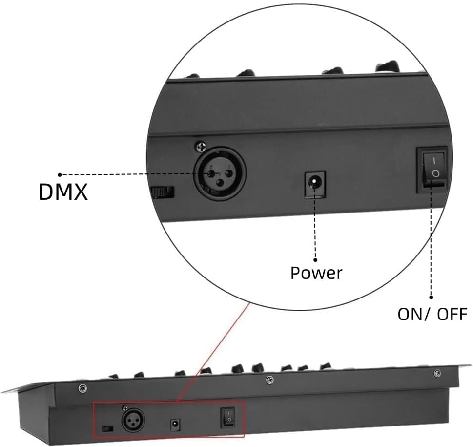 XPCLEOYZ DMX Controller dmx512 192 Channel Stage Lighting Console