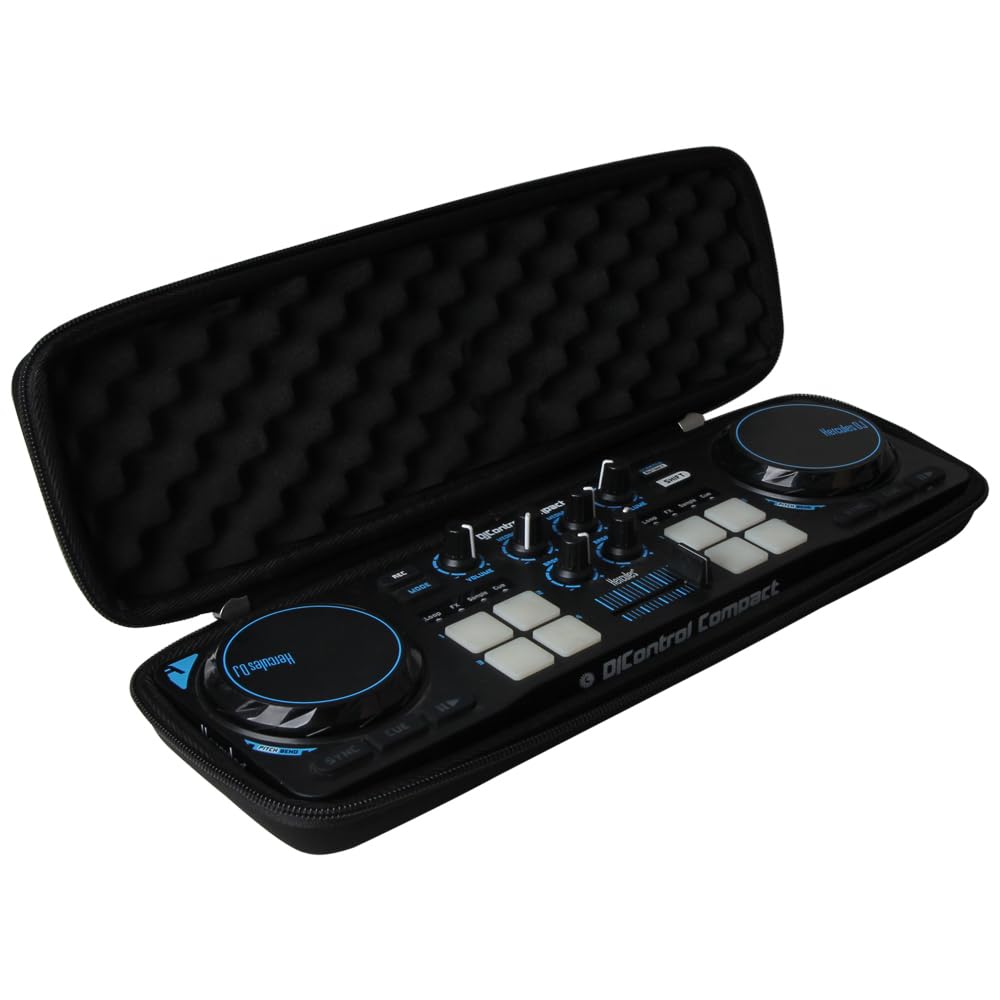 Hermitshell Hard Travel Case for Hercules DJ Control Starlight Compact Controller with Serato DJ Lite