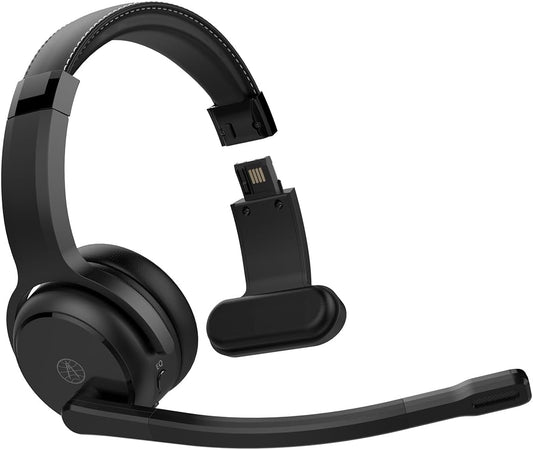Rand McNally ClearDryve 100 Premium Wireless Headset for Clear Calls with Noise Cancellation, Long Battery Life, All-Day Comfort, Black