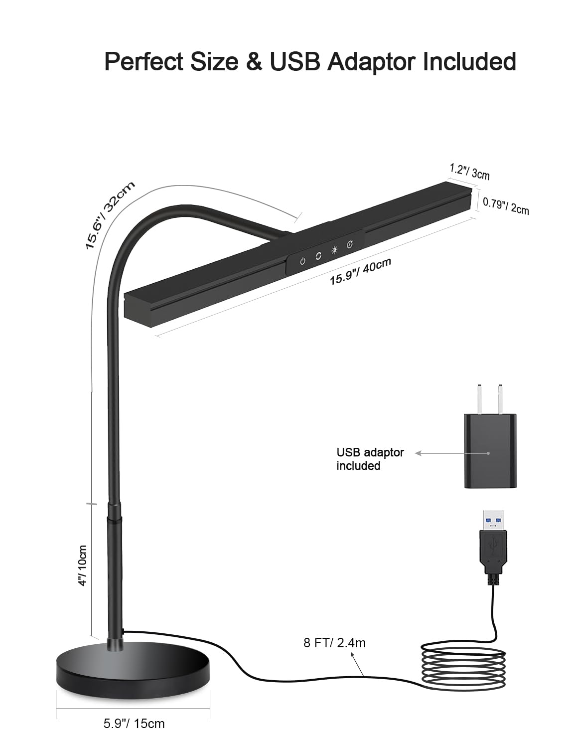 Piano Light for Upright Piano,Wide Illumination Covering Music Sheet 88 Key LED Piano Lamp for Grand/Digital Pianos,Dimmable Desk Lamp 3 Color Modes,Gooseneck,Timer,Eye Care Music Stand Light Black