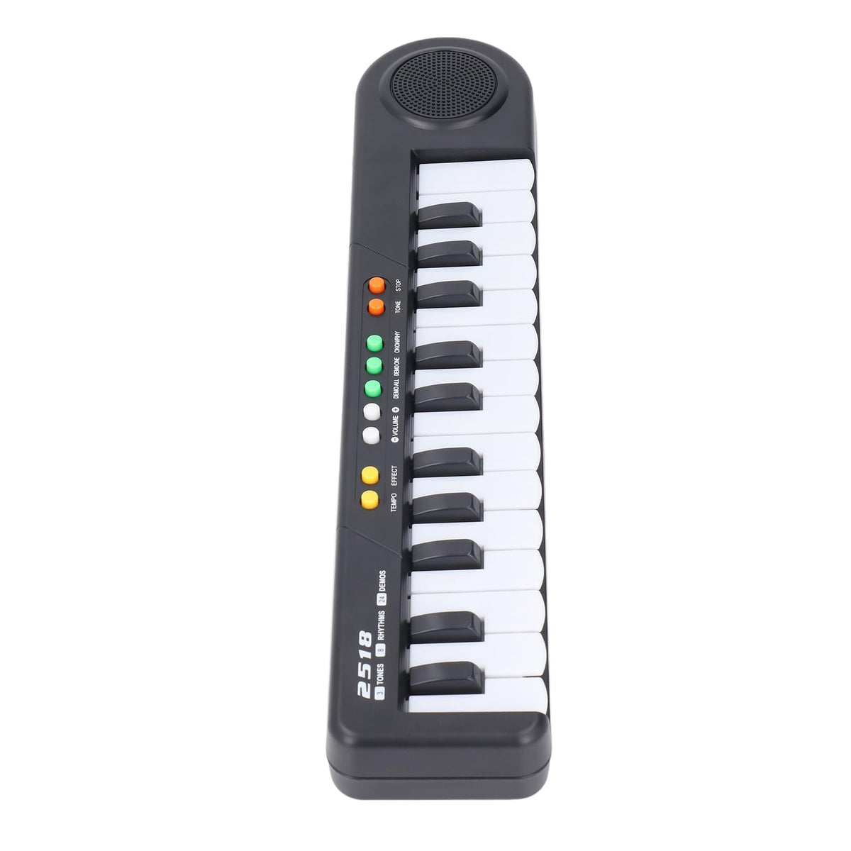 Digital Piano Keyboard with 25 Keys for Adjustable Tones, Rhythm Options, Sound Effects, User-friendly Music Toy, with 24 Demos Classic Songs, for Ages 3 and Up