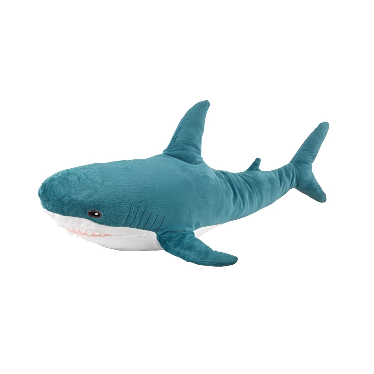 DongAi 31.4" Blue Giant Shark Plush Pillow, Super Soft Toy